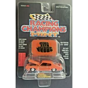 1996 Racing Champions Mint 1969 Pontiac GTO Judge #42 1:62 Orange HW4